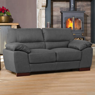 Westbrook Fabric 2 Seater Sofa | Ash Grey | Pocket Sprung Comfort - Sofa In Store