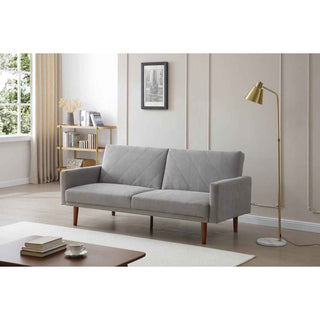 Shankar Relax 3 Seater Sofa Bed | Grey Linen Effect | Versatile Design - Sofa In Store
