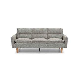 Shankar Cosy Rest 3 Seater Sofa Bed | Chenille Effect Fabric | Grey - Sofa In Store