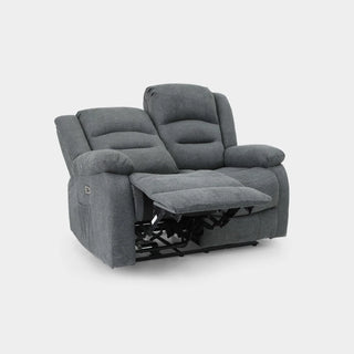 SOFAINSTORE Arclay Grey Fabric Recliner Sofa – 2 Seater | Electric Comfort & Deep Cushion Support