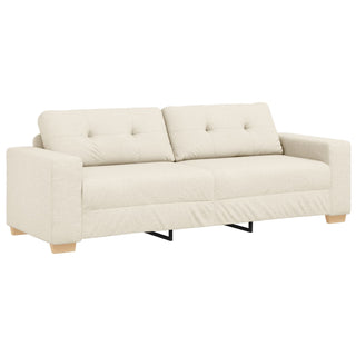 vidaXL 2 Piece Sofa Set with Cushions Linen - Sofa In Store