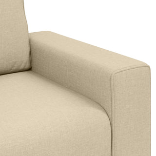 vidaXL Cream Sofa Chair 59 cm Fabric - Sofa In Store