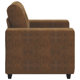 vidaXL Brown Sofa Chair 23 inches Faux Leather - Sofa In Store