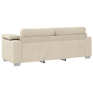 vidaXL 3-Piece Sofa Set with Cushions in Linen - 3324607 - Sofa In Store