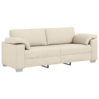 vidaXL 3-Piece Sofa Set with Cushions in Linen - 3324607 - Sofa In Store