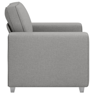 vidaXL Sofa Chair Cloud Grey 59 cm Fabric - Sofa In Store