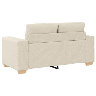 vidaXL 2 Piece Sofa Set with Cushions Linen - Sofa In Store
