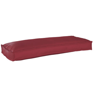 vidaXL Chair & Sofa Cushions Wine Red Polyester Standard Rectangular