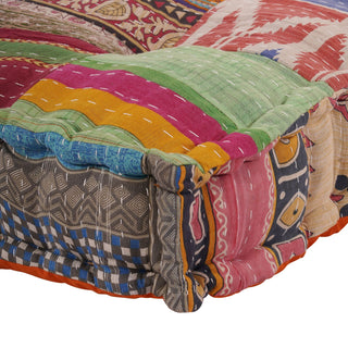 vidaXL Patchwork Fabric Cushion for Pallet Sofa - Sofa In Store