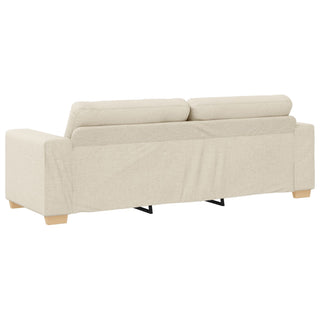 vidaXL 2 Piece Sofa Set with Cushions Linen - Sofa In Store