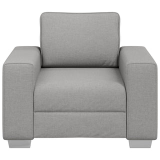 vidaXL Sofa Chair Cloud Grey 59 cm Fabric - Sofa In Store