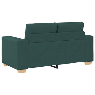 vidaXL 2 Piece Sofa Set with Cushions Yellow Fabric - Sofa In Store