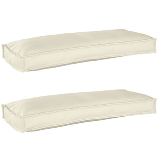 vidaXL Chair & Sofa Cushions Cream Polyester Medium Cushion - Sofa In Store
