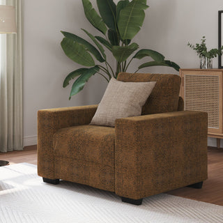 vidaXL Brown Sofa Chair 23 inches Faux Leather