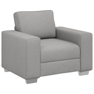 vidaXL Sofa Chair Cloud Grey 59 cm Fabric - Sofa In Store
