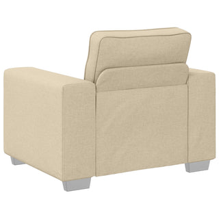 vidaXL Cream Sofa Chair 59 cm Fabric - Sofa In Store