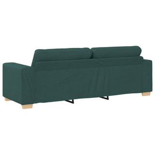 vidaXL 2 Piece Sofa Set with Cushions Yellow Fabric - Sofa In Store