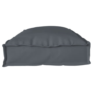 vidaXL Chair & Sofa Cushions Anthracite Polyester Large Removable Covers