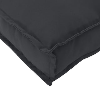 vidaXL Chair & Sofa Cushions Black Polyester Standard Cushion