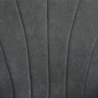 HOMCOM Upholstered Accent Chair with High Back, Rolled Arms and Wood Legs, Soft Thick Padded Armchair, Grey - Sofa In Store