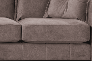 Avanti 3 Seater Chocolate Fabric Sofa with Modern Design - Sofa In Store