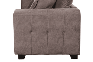 Avanti Chocolate Fabric 3+1 Seater Sofa Set – Stylish and Comfortable - Sofa In Store