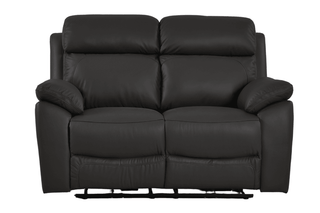 Dandrea 2 Seater Genuine Leather Grey Electric Recliner Sofa - Sofa In Store