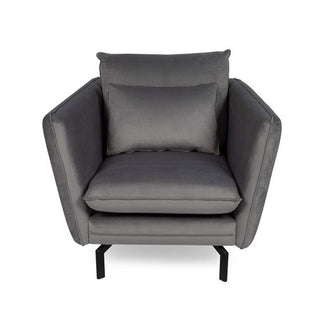 Montclair 1 Seater Fabric Sofa - Grey for Stylish Comfort - Sofa In Store