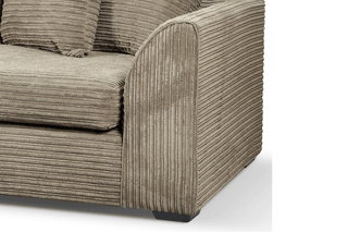 Byron Caramel 3+1 Seater Sofa Set – Jumbo Cord Fabric in Caramel - Sofa In Store