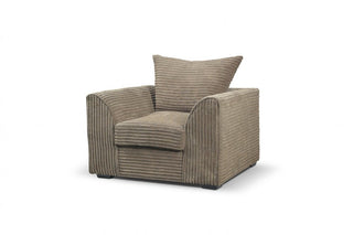 Byron Caramel 3+1 Seater Sofa Set – Jumbo Cord Fabric in Caramel - Sofa In Store