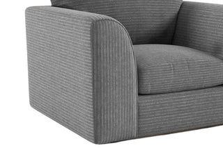 Byron Grey Fabric 2+1 Seater Sofa Set with Contemporary Design - Sofa In Store