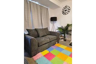 Byron Grey Fabric 2+1 Seater Sofa Set with Contemporary Design - Sofa In Store