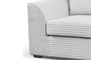 Shark Fabric LHC Corner Sofa Collection – Grey Modern Design