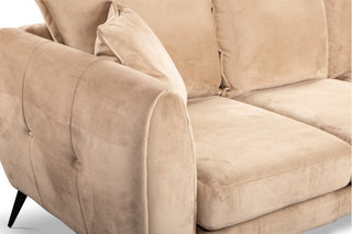 Gabriel Mink Velvet Corner Sofa RHC – Stylish and Durable Design - Sofa In Store