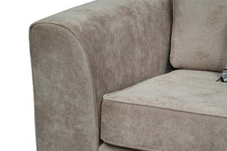 Nancy Beige Fabric 2+1 Seater Sofa Set – Stylish Design for Comfort - Sofa In Store