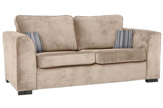 Nancy Beige Fabric 3 Seater Sofa – Stylish Design for Comfort - Sofa In Store