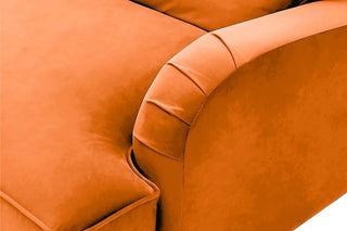 Rupert Burnt Orange Velvet 2+2 Seater Sofa Set – Stylish Comfort Design - Sofa In Store