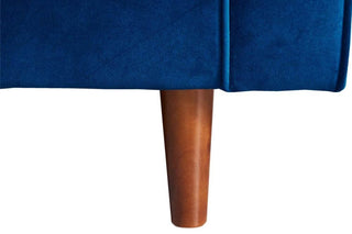 Scott Midnight Velvet 4 Seater Sofa – Luxe Blue Retro Design - Sofa In Store