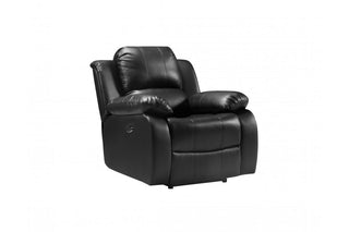 Valencia 1 Seater Black Electric Power Recliner Armchair - Sofa In Store