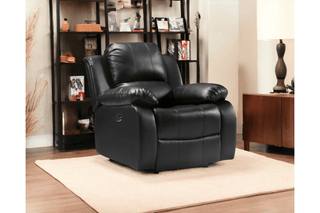 Valencia 1 Seater Black Electric Power Recliner Armchair - Sofa In Store