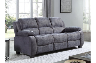 Valerie Grey Fabric Sofa Set – 3+2 Seater with Stylish Design