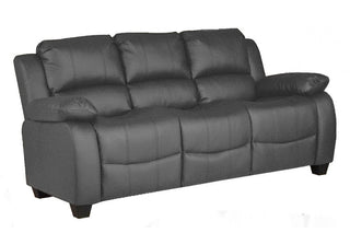 Valerie Grey Leather 3+2 Seater Sofa Set – Modern Comfort Design - Sofa In Store