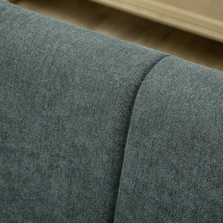 HOMCOM Three-Seater Relaxed Modern Sofa - Grey - Sofa In Store