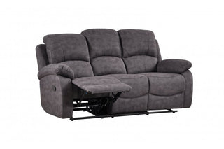 Roma Grey Fabric Recliner 3+2 Seater Sofa Set – Modern Comfort Design - Sofa In Store