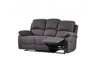 Roma Grey Fabric Recliner 3+2 Seater Sofa Set – Modern Comfort Design - Sofa In Store