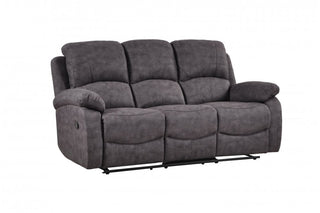 Roma Grey Fabric Recliner 3+2 Seater Sofa Set – Modern Comfort Design - Sofa In Store