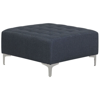 Corner Sofa Bed Dark Grey Tufted Fabric Modern U-Shaped Modular 5 Seater with Ottoman Chaise Lounges Beliani - Sofa In Store