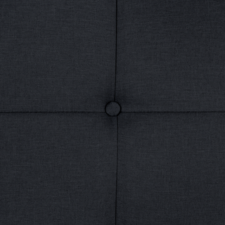 3 Seater Sofa Bed | Fabric | Black | Click Clack Mechanism | Modern Design - Sofa In Store
