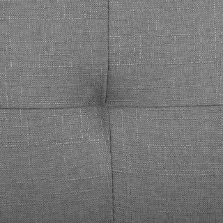 3 Seater Sofa Bed | Fabric | Light Grey | Armless & Reclining | Modern Collection