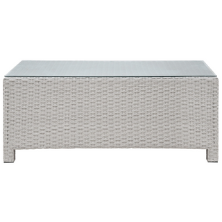5 Piece Garden Sofa Set | Synthetic Rattan | Beige & Grey | Loveseat & Armchairs | Outdoor Patio Set - Sofa In Store